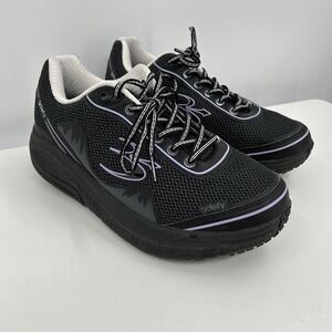 Gravity Defyer Womens G-Defy Mighty Walk Athletic Shoes Size 8 Black Comfort